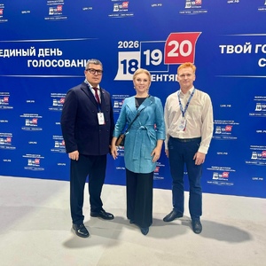 Директор Театра посетила Центр общественного наблюдения в Одинцове в дни Выборов 2026